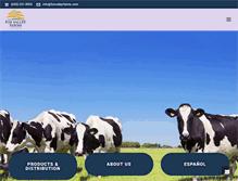Tablet Screenshot of foxvalleyfarms.com